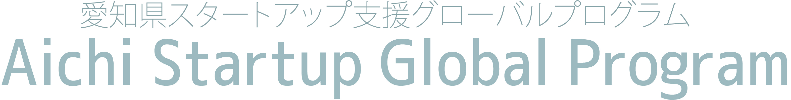 愛知県スタートアップ支援グローバルプログラム
